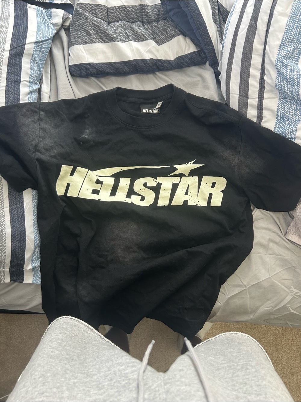 Kids Black Logo Tee